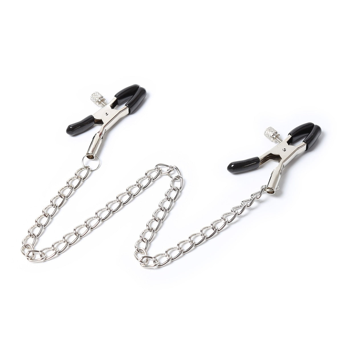 Erotic Breast Clamps Chain Leather Clamps Flirtation Adult Products Erotic Female Apparatus